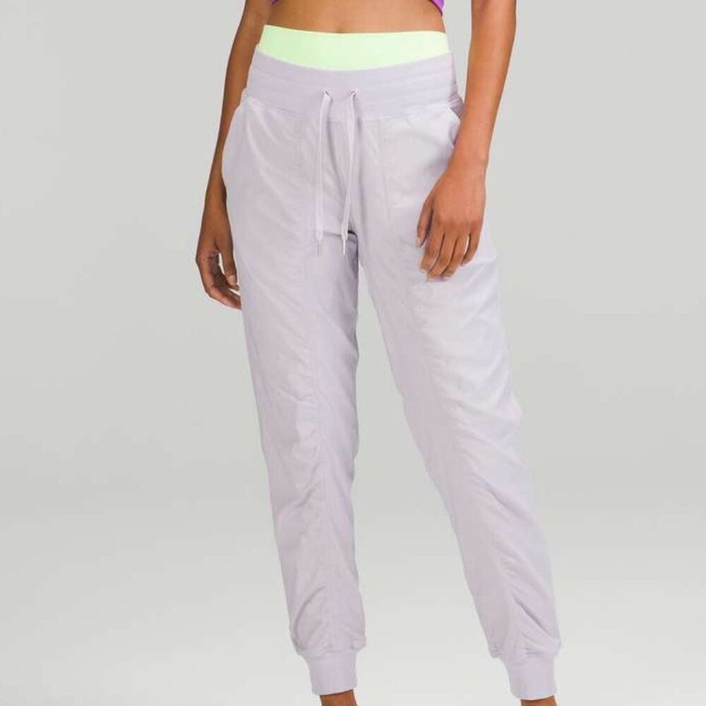 Lululemon Dance Studio Lined Mid-Rise Jogger Faint Lavender Size 4